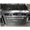 Image 1 : GARLAND 6 BURNER NATURAL GAS RANGE /W OVEN