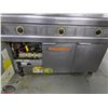 Image 7 : FRYMASTER TRIPLE DEEP FRYER ON CASTORS /W 6