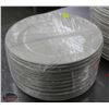 Image 1 : LOT OF 20 10.5" PLATES