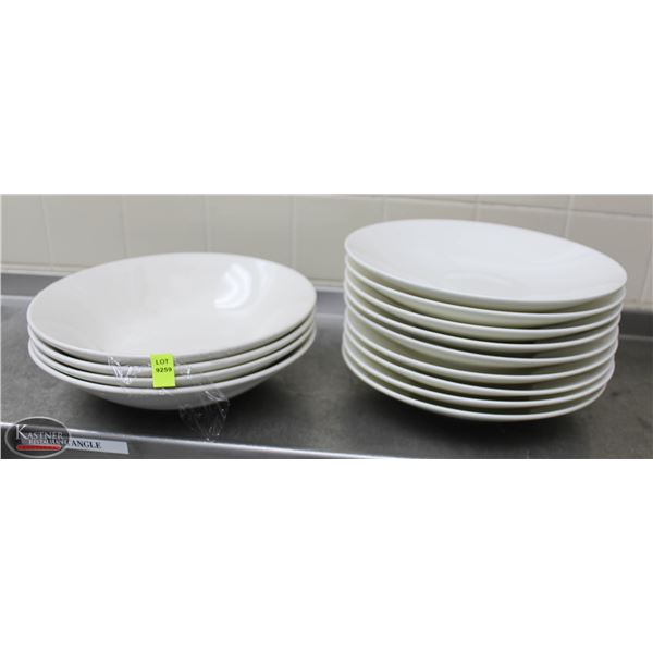 LOT OF 13 ASSORTED DISHWARE