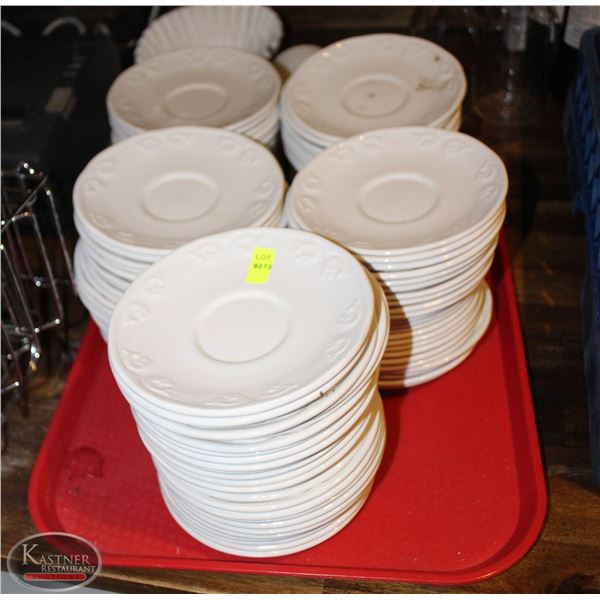 LOT OF 113 6" SAUCERS