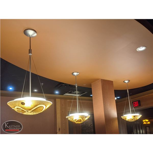 LOT OF 3 LIGHT FIXTURES