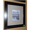 Image 2 : LOT OF 3 FRAMED AND MATTED PICTURES /W 1 CANVAS