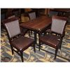 Image 1 : DINING TABLE WITH 6 DINING CHAIRS