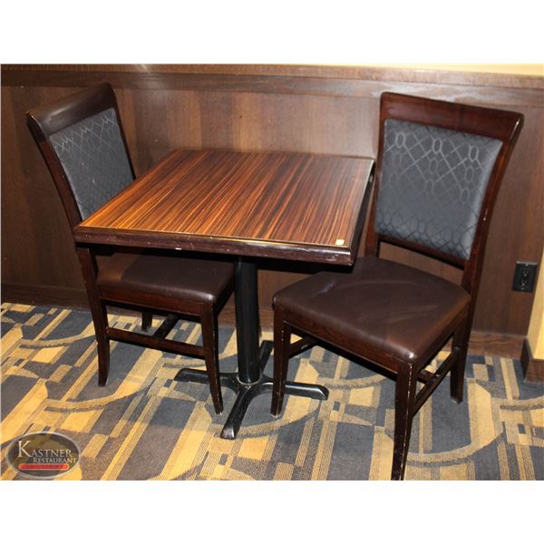 DINING TABLE WITH 2 DINING CHAIRS