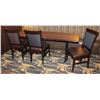 Image 1 : 2 DINING TABLES WITH 3 DINING CHAIRS