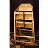 Image 1 : LOT OF TWO WOODEN HIGHCHAIRS