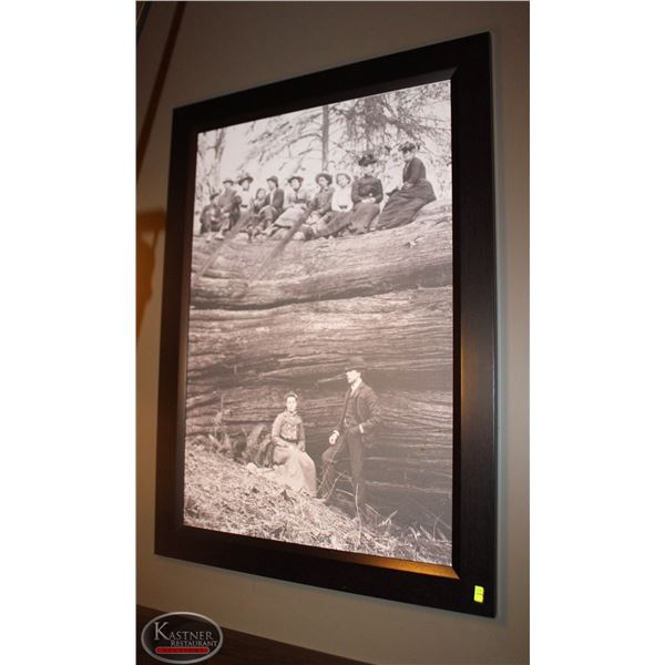 FRAMED CANVAS PRINT 30"X42