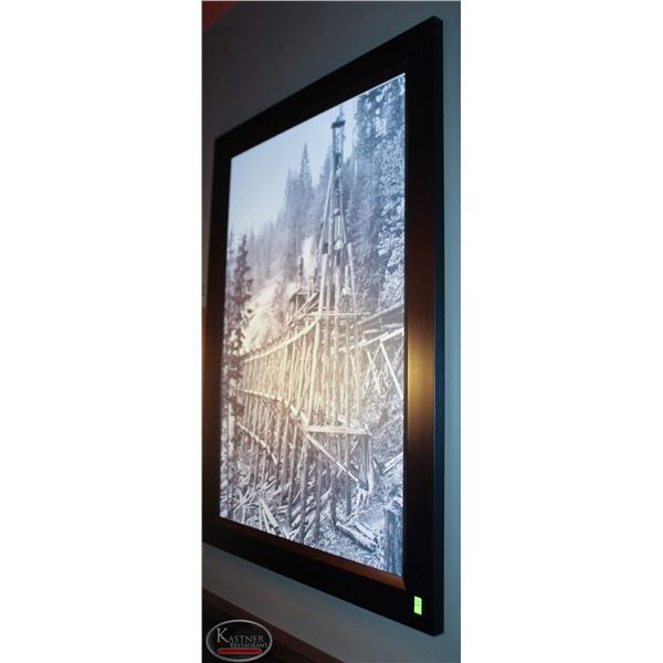 FRAMED CANVAS PRINT 30"X42