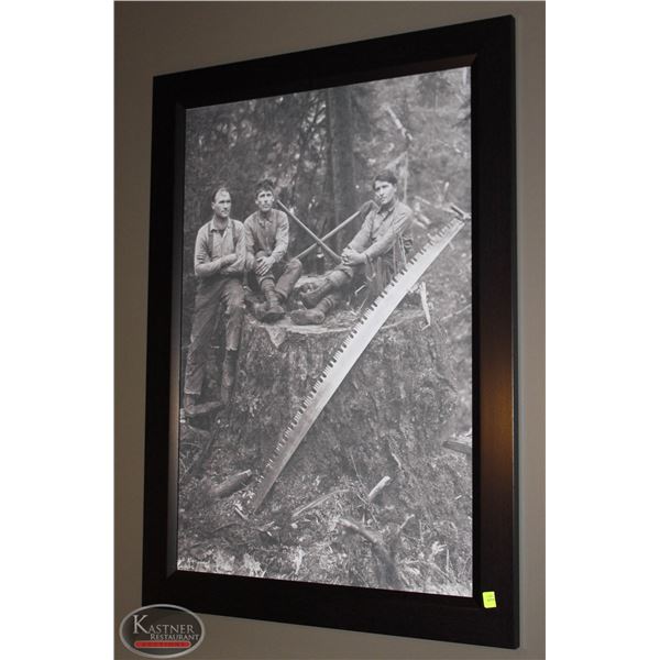 FRAMED CANVAS PRINT 30"X42