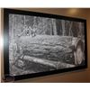 Image 1 : LARGE FRAMED CANVAS PRINT 64"X41"