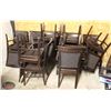 Image 1 : LOT OF 25 ASSORTED CHAIRS