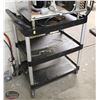 Image 1 : RUBBERMAID 3 TIER SERVICE CART
