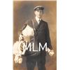 Image 1 : Postal Delivery Man  Christmas Thank You Card Photo Postcard