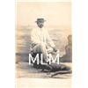 Image 1 : Studio Photo Man Dressed in Suit On Alligator Photo Postcard