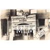Image 1 : National Bank Bijou Theatre Front Dog Resting on Sign "A Dog-on Good Show" Photo PC