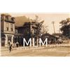 Image 1 : Train Depot & Hotel Beer Sign On Building St. Marys, West Virginia Photo Postcard