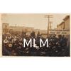Image 1 : Native Americans in Street Registration Gregory, South Dakota Photo Postcard