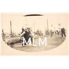 Image 1 : Men Gathered Lawn Bowling Photo Postcard