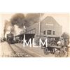 Image 1 : Rock Island Depot Train Arriving At Station Newton, Iowa Photo Postcard