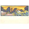 Image 15 : Gisbert Combaz La Mer Scenes of Ocean & Fisherman Set of 12 Postcards