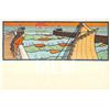 Image 1 : Gisbert Combaz La Mer Scenes of Ocean & Fisherman Set of 12 Postcards