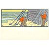 Image 3 : Gisbert Combaz La Mer Scenes of Ocean & Fisherman Set of 12 Postcards