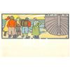 Image 7 : Gisbert Combaz La Mer Scenes of Ocean & Fisherman Set of 12 Postcards