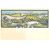 Image 9 : Gisbert Combaz La Mer Scenes of Ocean & Fisherman Set of 12 Postcards