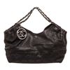 Image 1 : Chanel Black Leather Coco Cabas Tote Bag