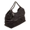 Image 2 : Chanel Black Leather Coco Cabas Tote Bag