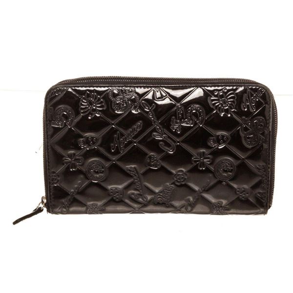 Chanel Black Leather Organizer Wallet