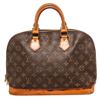 Image 1 : Louis Vuitton Brown Monogram Canvas Alma MM Satchel Bag