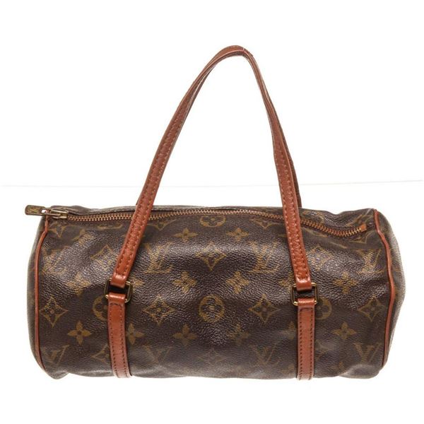 Louis Vuitton Brown Monogram Canvas Papillon Shoulder Bag