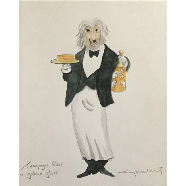 Champagne Rose at Gateau Glace by Guy Buffet