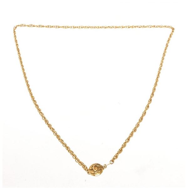 Chanel Gold CC Necklace