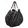 Image 2 : Chanel Black Denim Coco Cabas Chain Hobo Bag