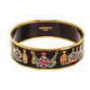 Image 1 : Hermes Black Multicolor Bangle Bracelet