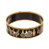 Image 2 : Hermes Black Multicolor Bangle Bracelet