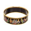 Image 3 : Hermes Black Multicolor Bangle Bracelet