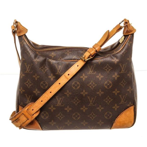 Louis Vuitton Brown Monogram Canvas Boulogne 30cm Shoulder Bag