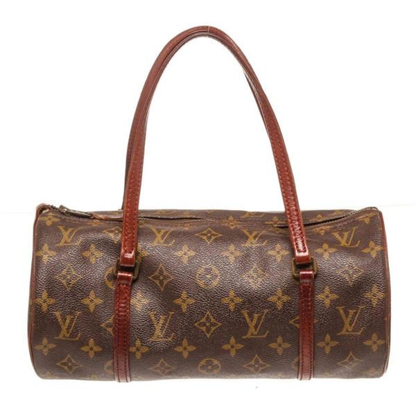Louis Vuitton Brown Monogram Canvas Vintage Papillon Shoulder Bag