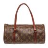 Image 1 : Louis Vuitton Brown Monogram Canvas Vintage Papillon Shoulder Bag