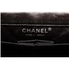 Image 6 : Chanel Black With Canvas Stripe Double Flap Bag