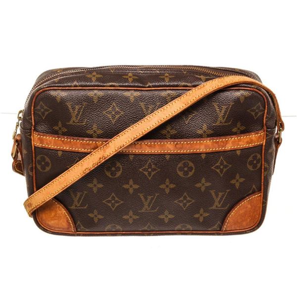 Louis Vuitton Brown Monogram Trocadero 27cm Crossbody Bag