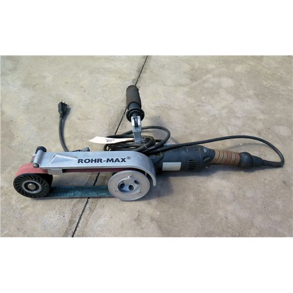 Rohr-Max Professional Electric Weld Seam Grinder / Pipe Sander