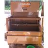 Image 1 : Knaack Storagemaster Rolling Toolbox w/ Contents: Tools, Clamps, etc (lid doesn't stay up)