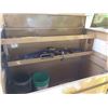 Image 2 : Knaack Storagemaster Rolling Toolbox w/ Contents: Tools, Clamps, etc (lid doesn't stay up)