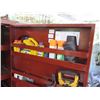 Image 11 : Harlan Company Jobox Rolling 2 Door Tool Box w/ 8 Shelves & Misc Tools