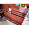 Image 12 : Harlan Company Jobox Rolling 2 Door Tool Box w/ 8 Shelves & Misc Tools
